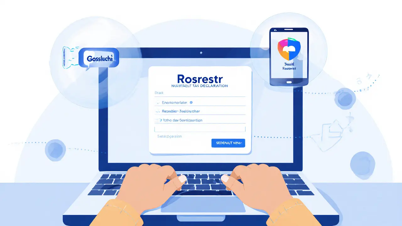 Как подать 3-НДФЛ через Госуслуги при продаже квартиры в 2025 году