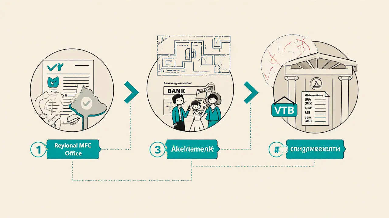 Пошаговый процесс получения субсидий: от рождения ребенка до получения ключей от квартиры.