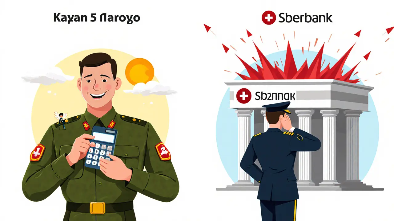 Сравнение низкой и высокой процентной ставки по военной ипотеке.