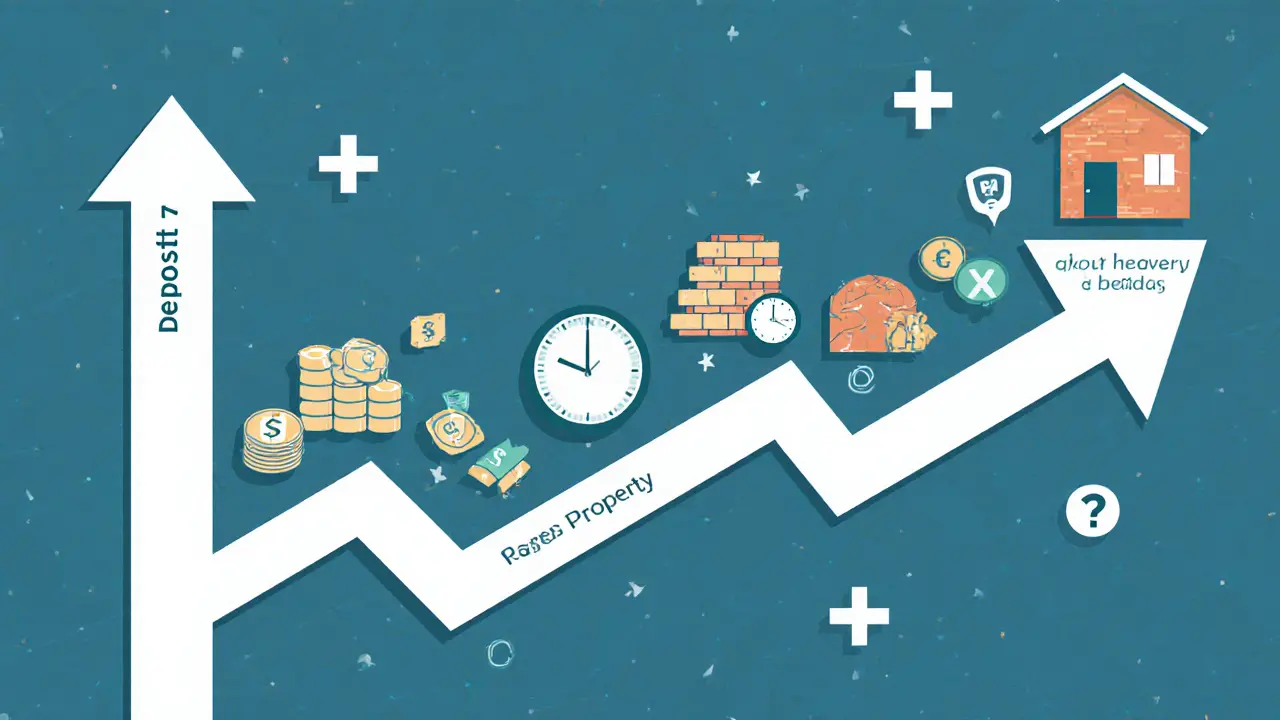 Сравнение доходности депозита и аренды недвижимости с учетом роста стоимости.