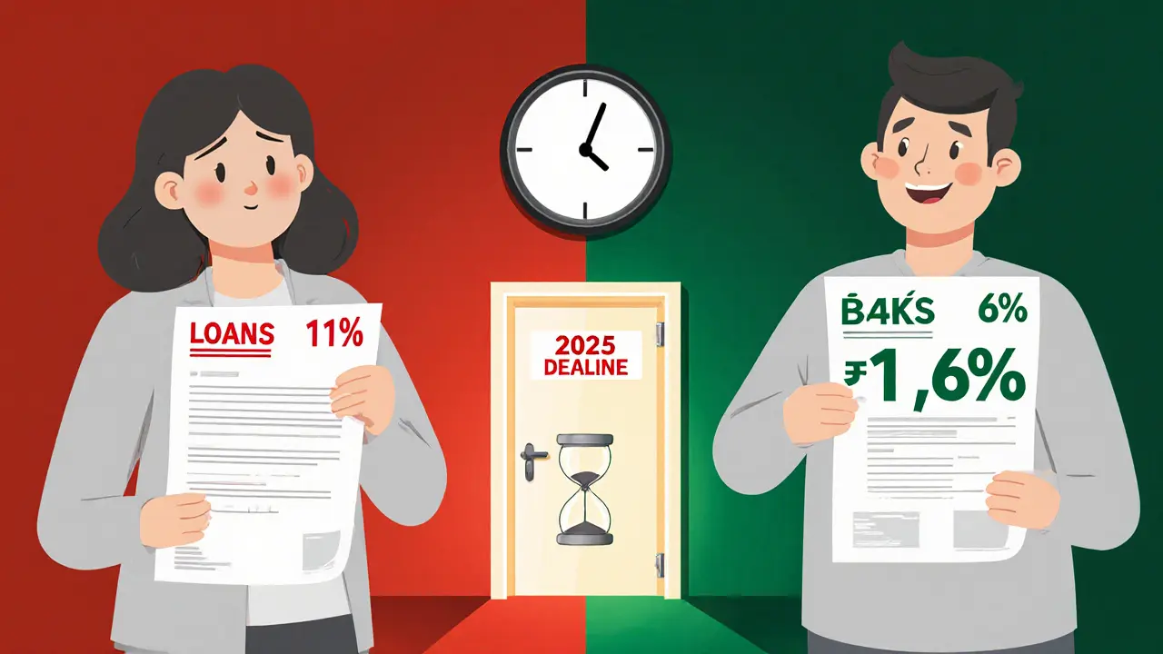 Сравнение ежемесячных платежей до и после рефинансирования ипотеки под 6%.