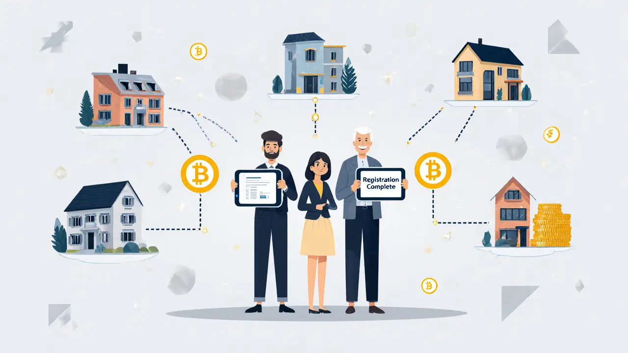 Цифровая платформа 2025 года, соединяющая участников сделки через смарт-контракты и автоматические платежи.