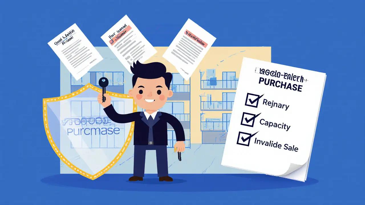 Покупатель защищён юридическим щитом, а на проверочном списке все пункты выполнены.