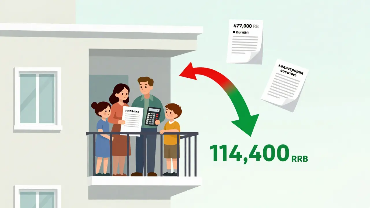 Как уменьшить НДФЛ при продаже квартиры с ипотекой и остатком долга в 2025 году