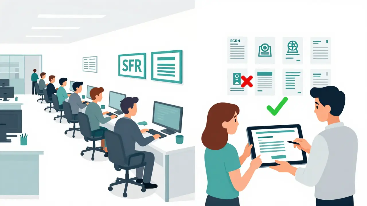 Сравнение очереди в СФР и онлайн-подачи заявления через Госуслуги.