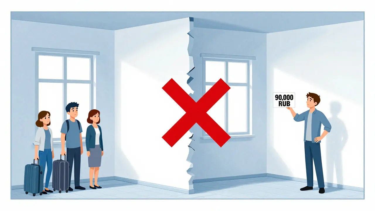 Неправильная перепланировка двухкомнатной квартиры в студию: семья и одинокий арендатор отвергают пространство.