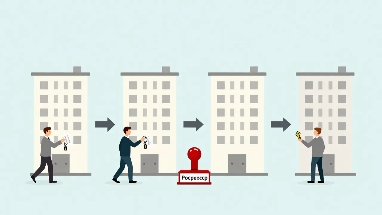 Как оформить альтернативную сделку с цепочкой квартир на вторичном рынке: пошаговая инструкция