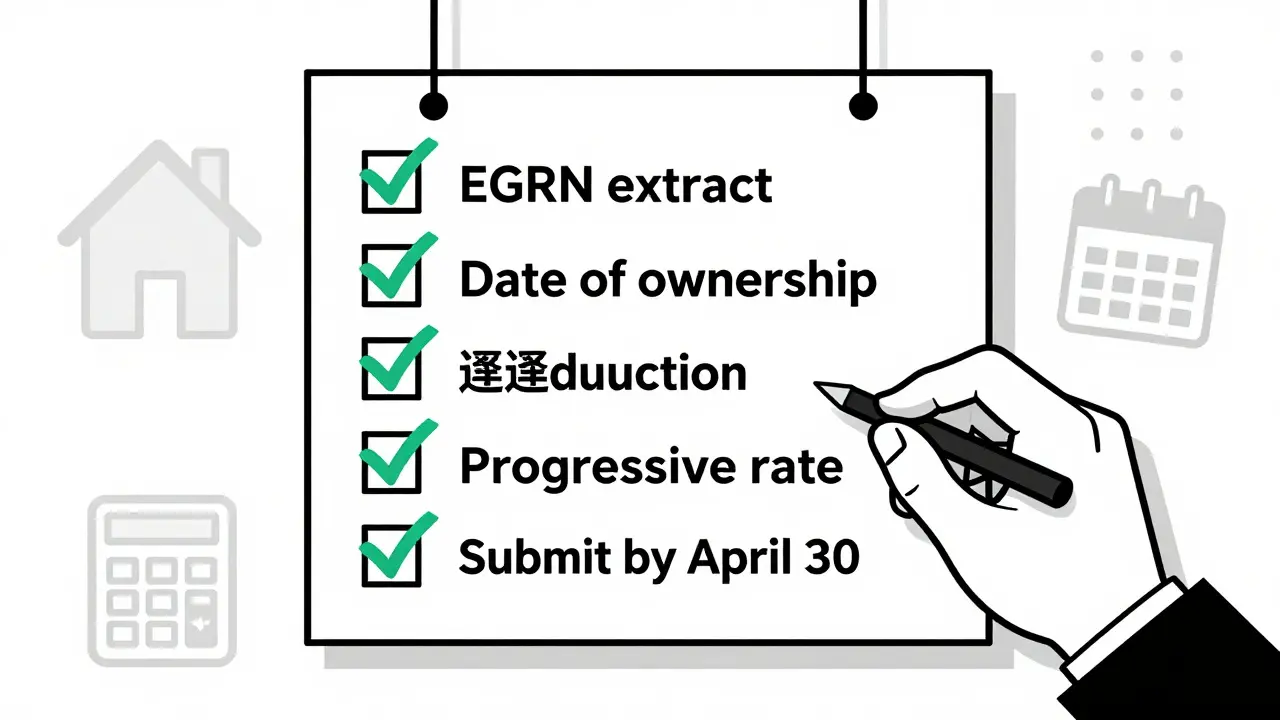 Проверочный список действий для расчета НДФЛ при продаже комнаты в 2025 году