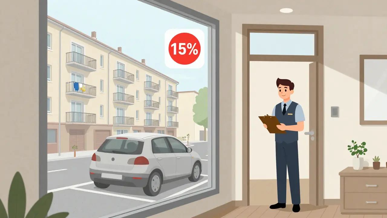 Успешный арендуемый пакет: квартира с мебелью, парковкой и консьержем в спокойной зоне