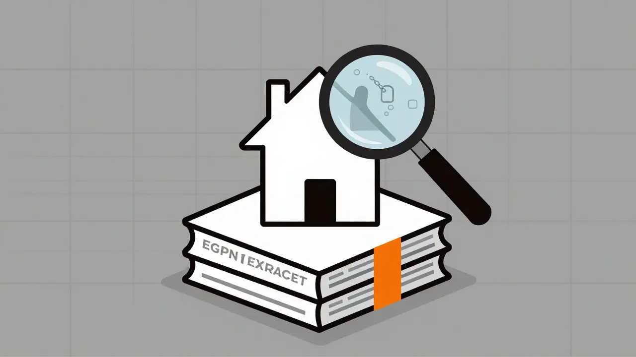 Метафора проверки документов и истории собственности квартиры
